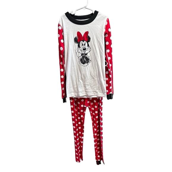 Hanna Andersson Minnie Mouse Long Johns, VGUC, Sz 150cm (12) (12A) - Picture 1 of 8